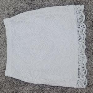 White Lace Skirt 🤍